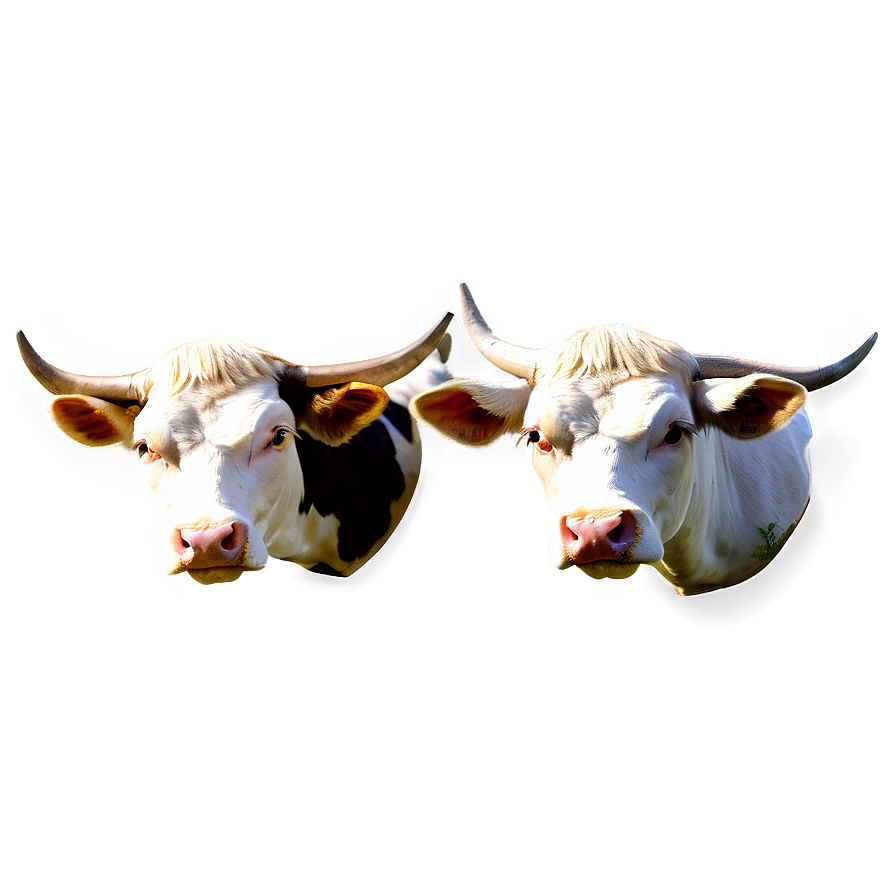 Traditional Cow Head Png 06212024 PNG image