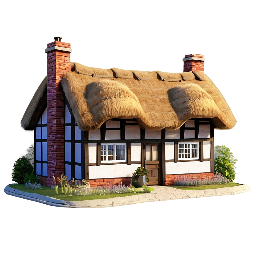 Traditional English Cottage Png Apf PNG image