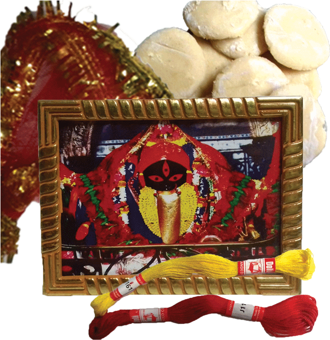 Traditional Hindu Deity Offerings PNG image