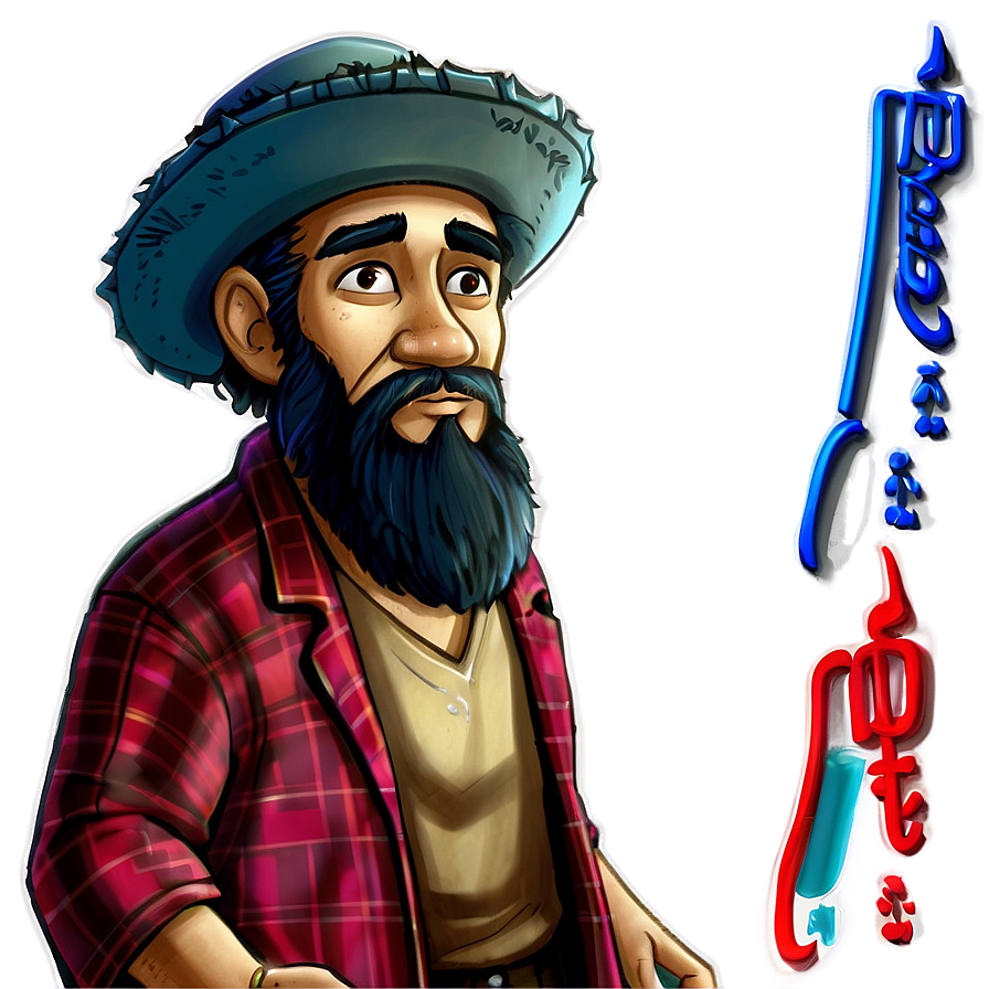 Traditional Hobo Sketch Png 06242024 PNG image