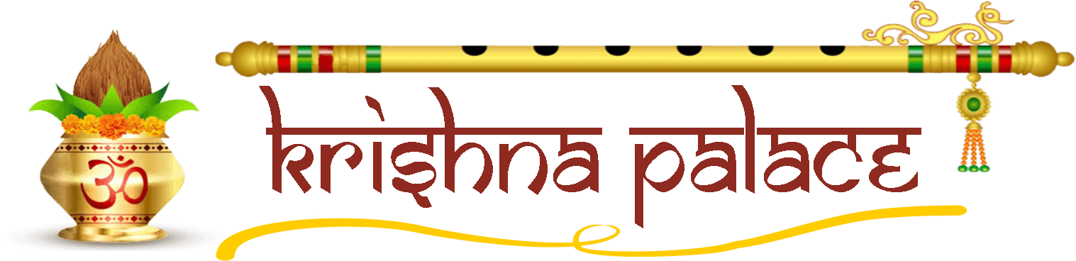 Traditional Indian Krishna Palace Graphic PNG image