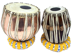 Traditional Indian Tabla Drums PNG image