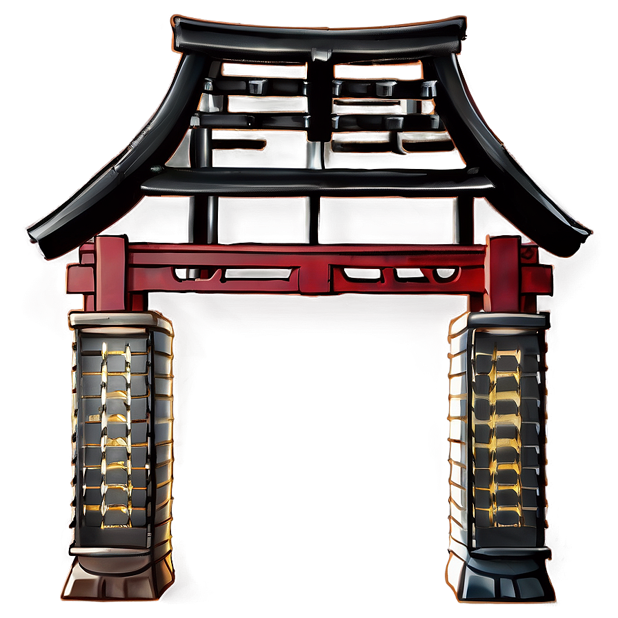 Traditional Japanese Building Png Uxi PNG image