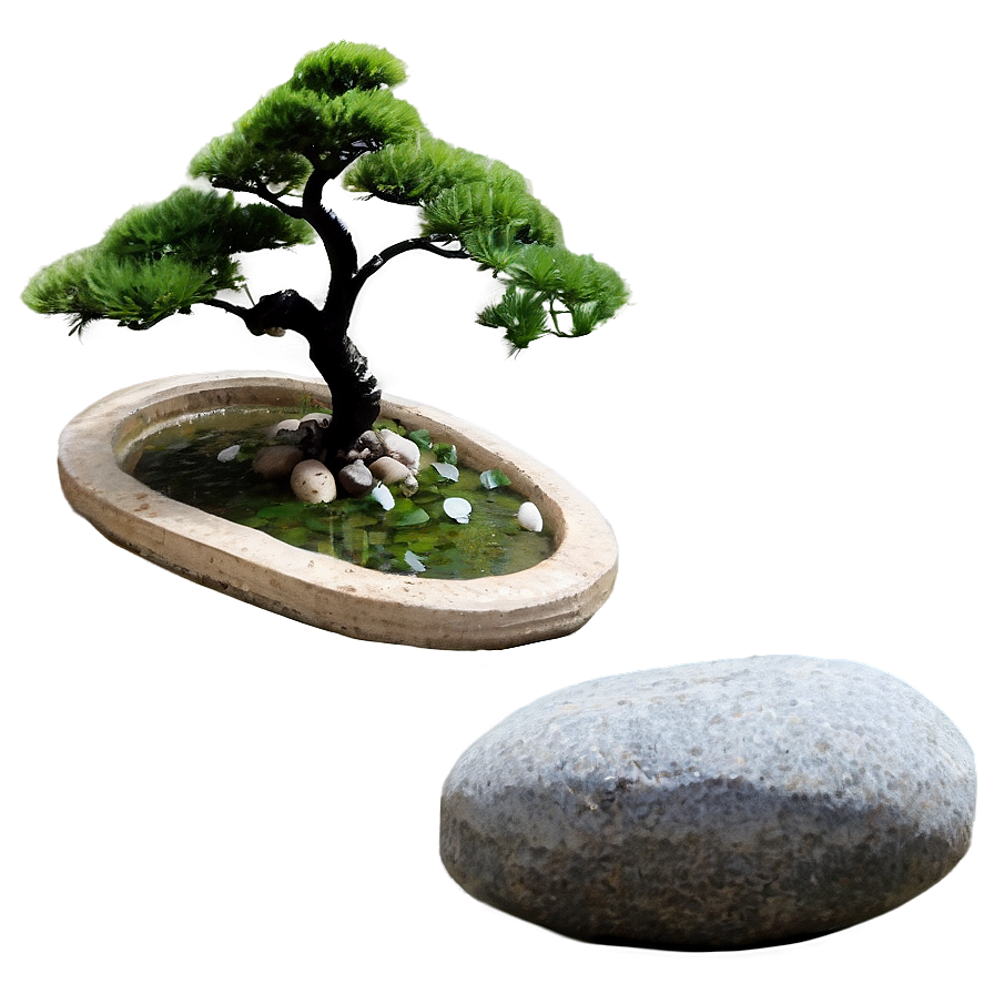 Traditional Japanese Garden Png 2 PNG image