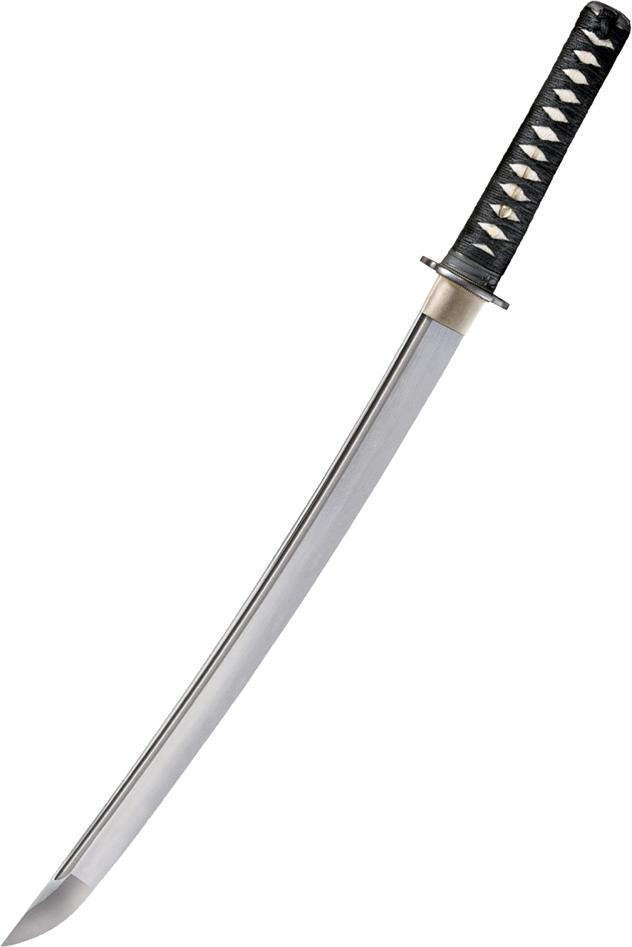 Traditional Japanese Katana Sword PNG image