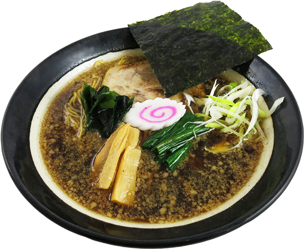 Traditional Japanese Ramen Bowl PNG image