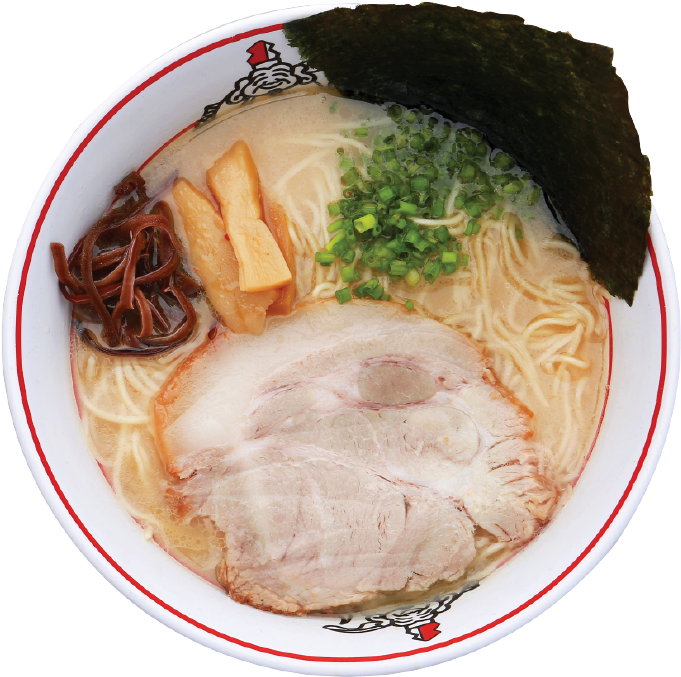 Traditional Japanese Ramen Bowl PNG image