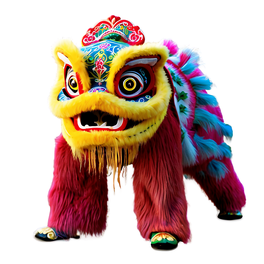 Traditional Lion Dance Png 05032024 PNG image