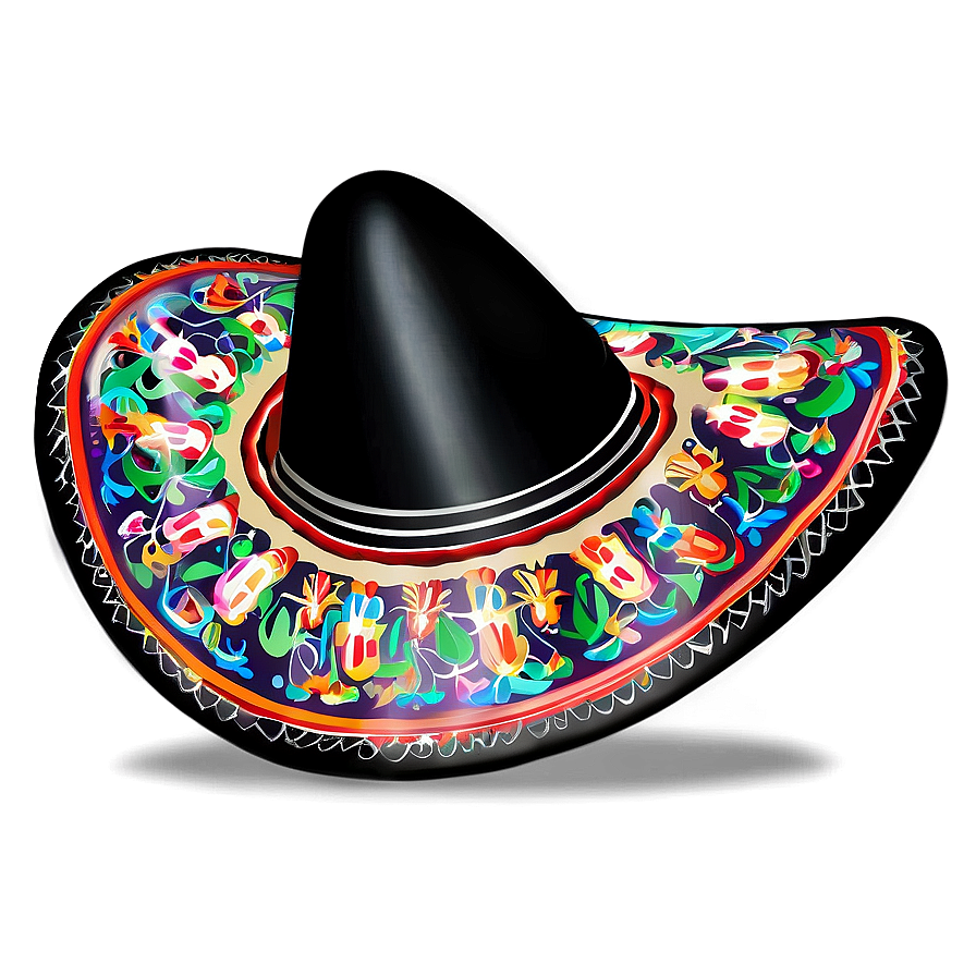 Traditional Mexican Hat Png Bdm66 PNG image