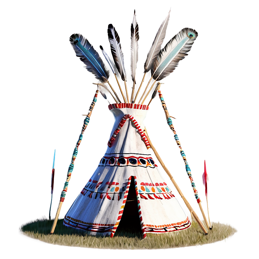 Traditional Native American Teepee Png Rpy PNG image