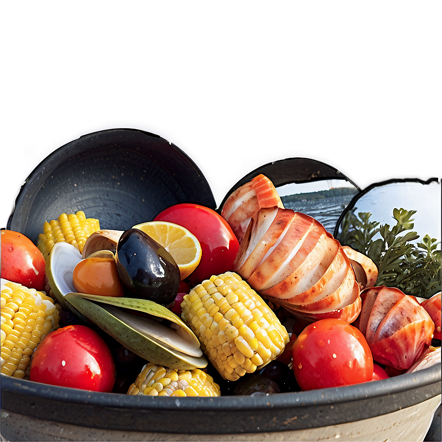 Traditional New England Clambake Maine Png 89 PNG image