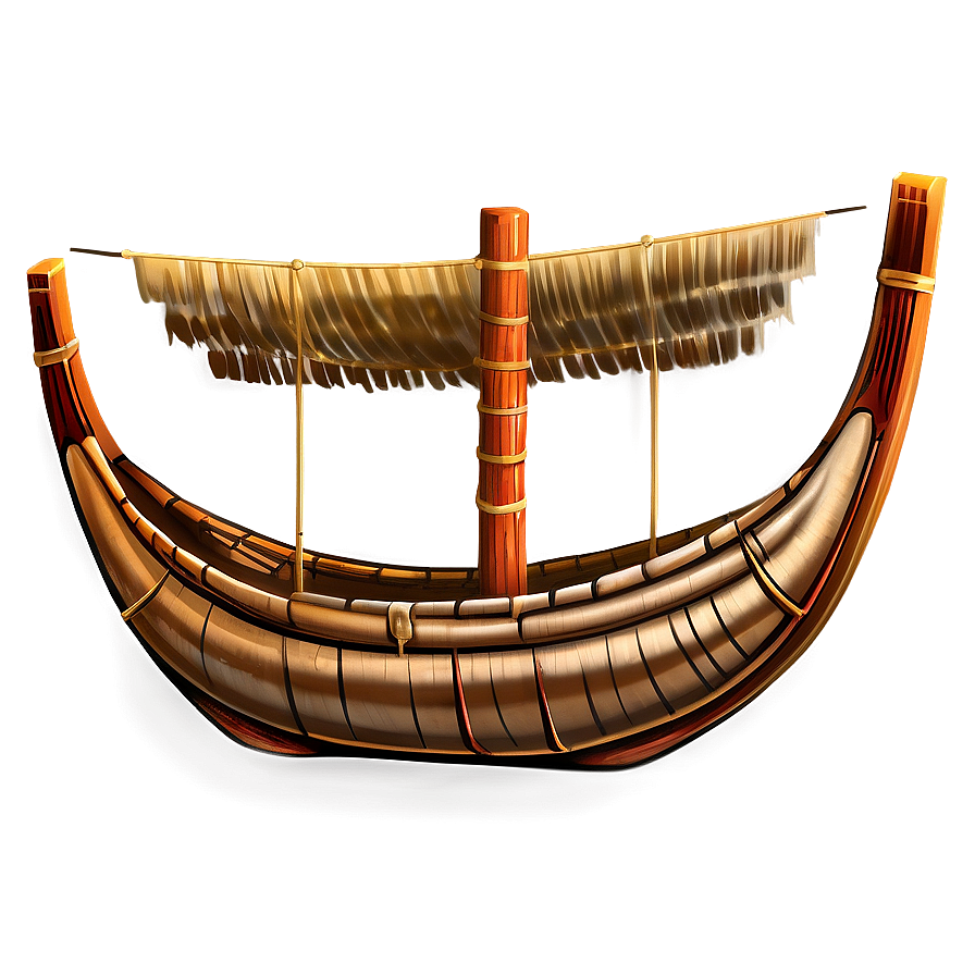 Traditional Papyrus Boat Png Sdx PNG image