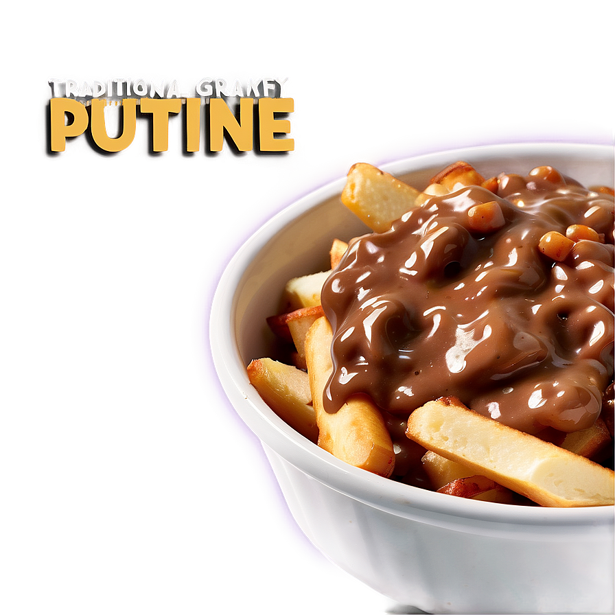 Traditional Poutine With Gravy Png 39 PNG image