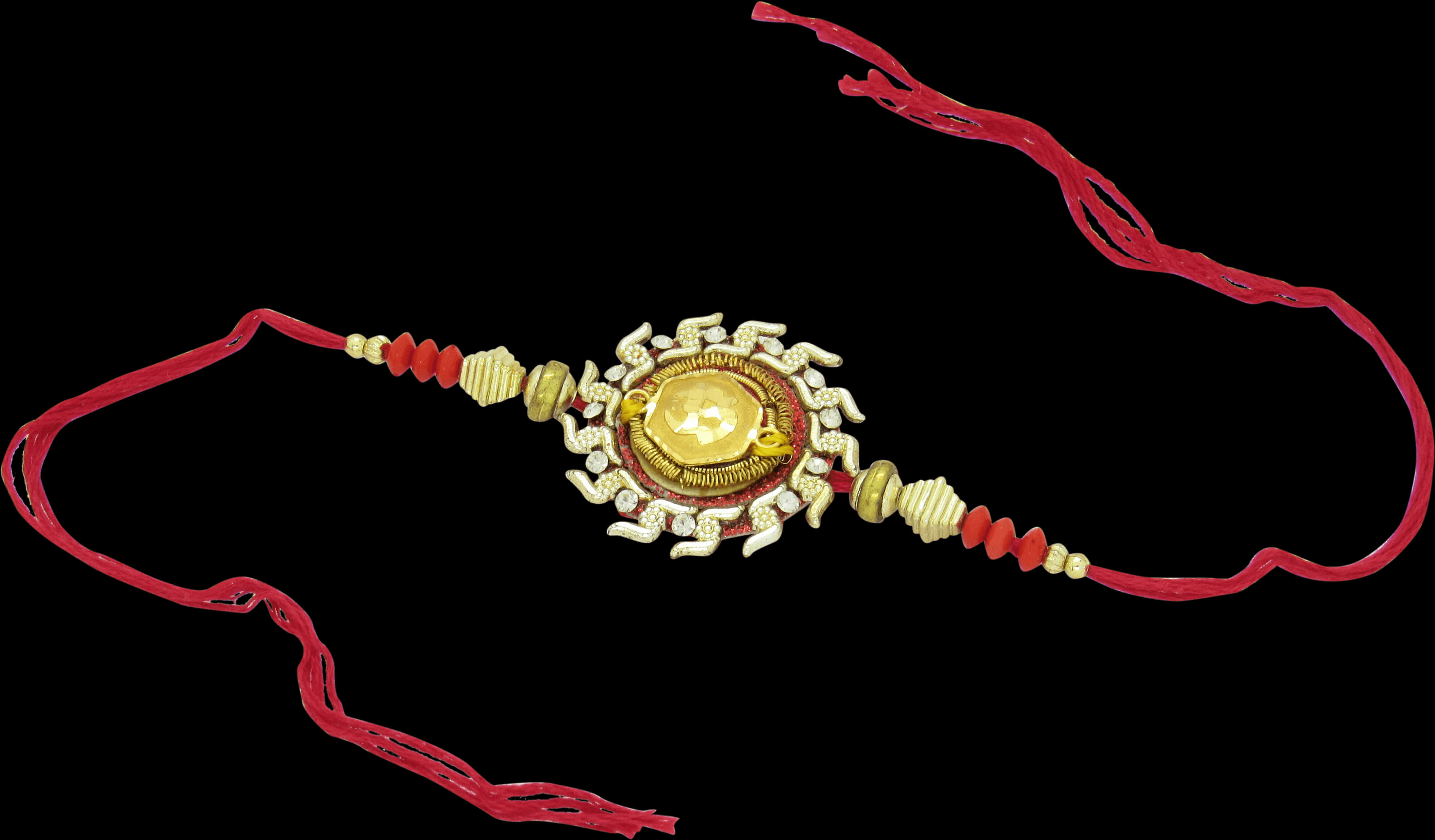 Traditional Rakhi Bracelet PNG image