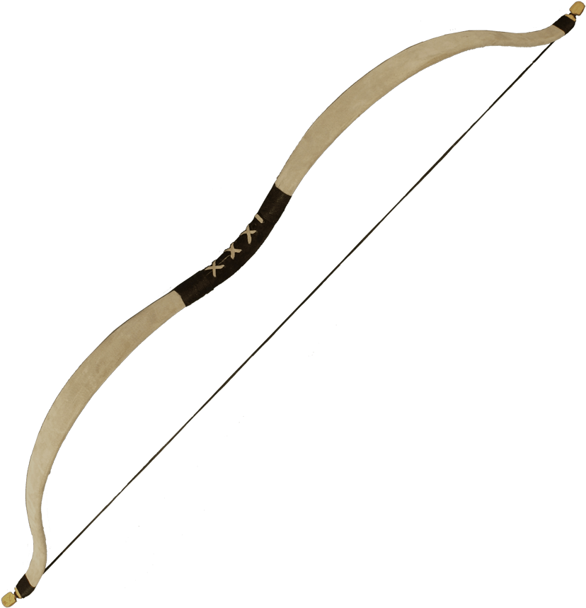 Traditional Recurve Bow PNG image