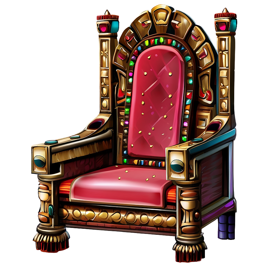 Traditional Royal Throne Png 06262024 PNG image