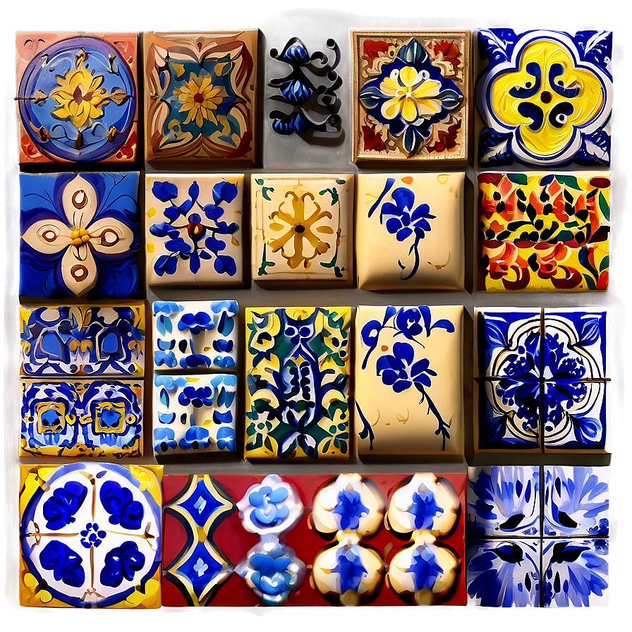 Traditional Sevilla Tile Patterns Png Lcj59 PNG image