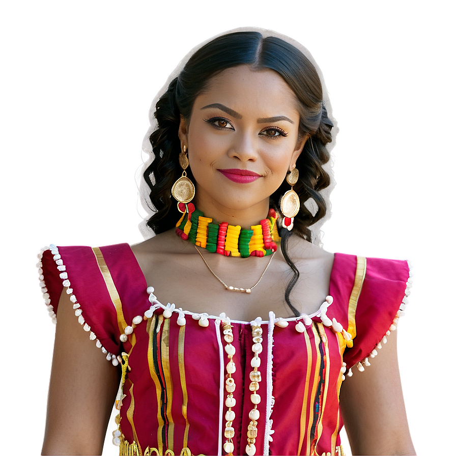 Traditional Spanish Dress Png Nbm PNG image