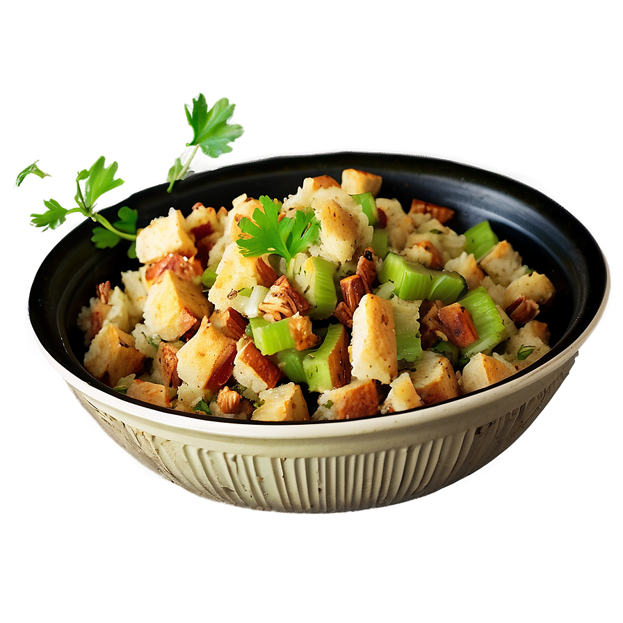 Traditional Stuffing With Celery Png Ijv PNG image