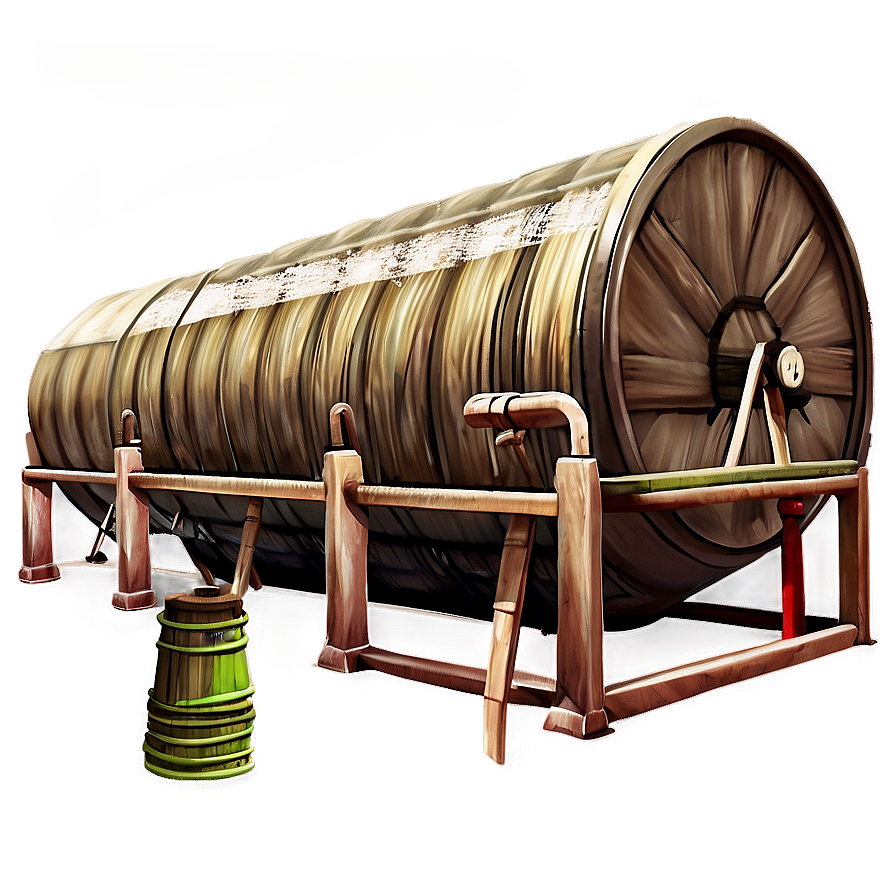 Traditional Sugarcane Mill Png 06262024 PNG image