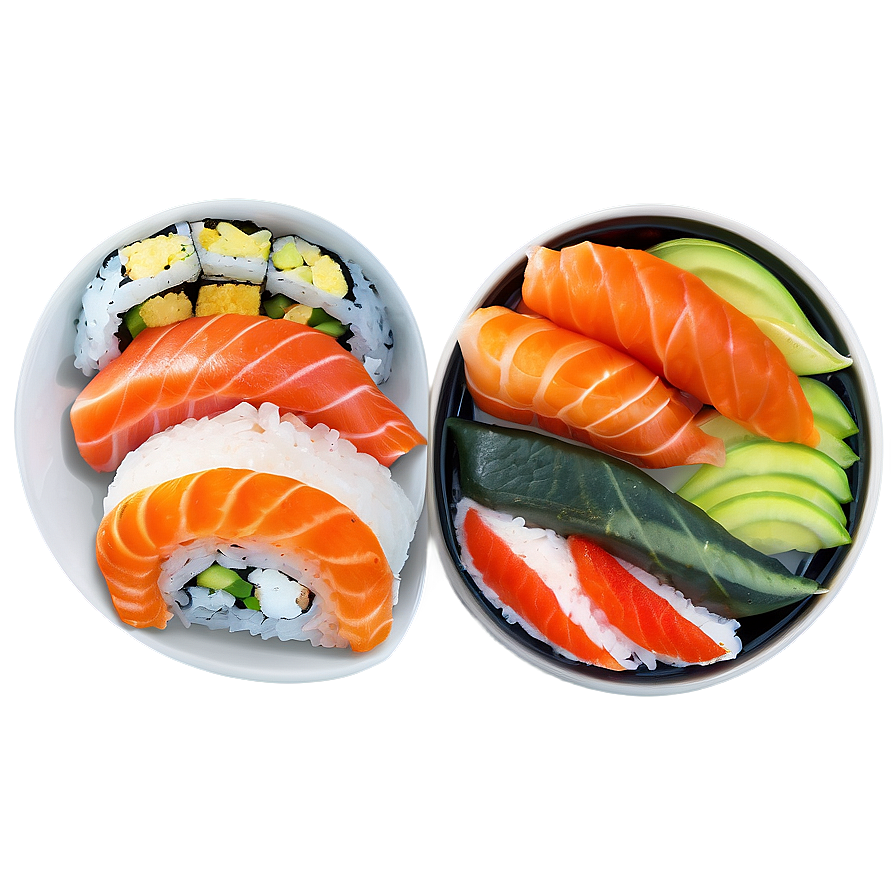 Traditional Sushi Plate Png 05212024 PNG image