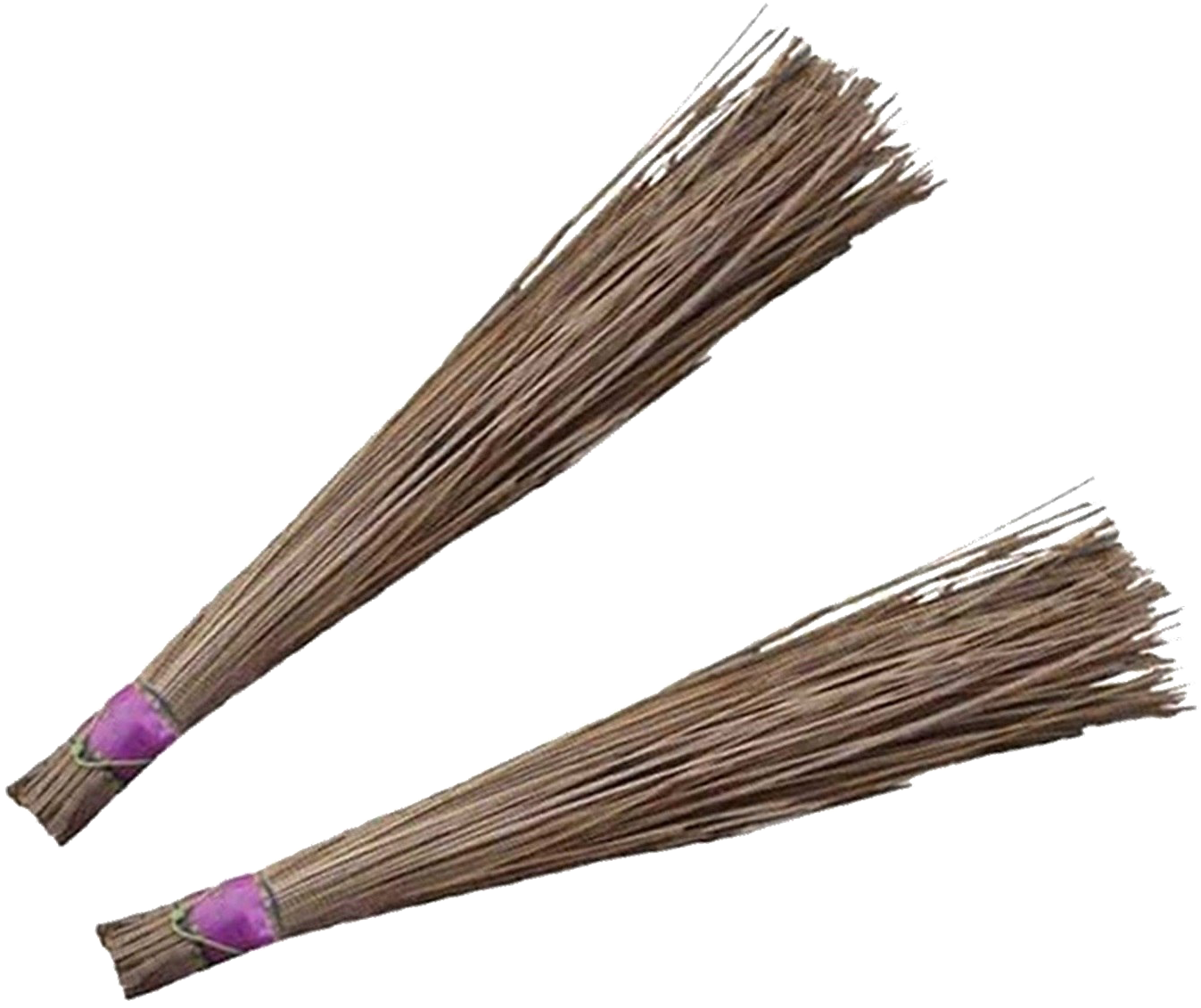 Traditional Sweeping Brooms PNG image