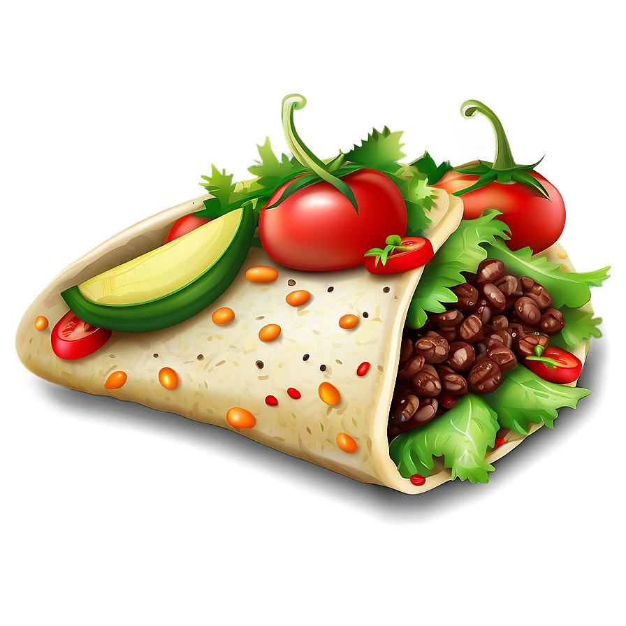 Traditional Taco Clipart Png 06262024 PNG image