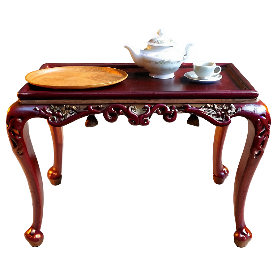 Traditional Tea Table Png Wde1 PNG image