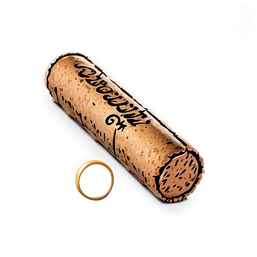 Traditional Wine Cork Png 06122024 PNG image