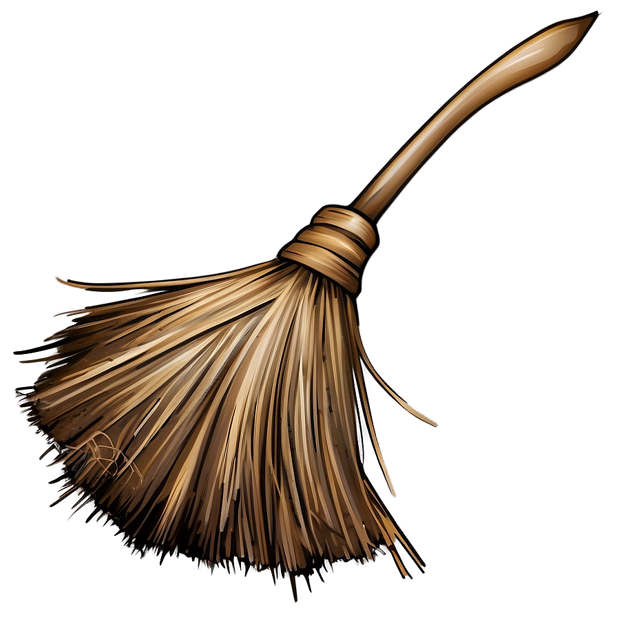 Traditional Witches Broom Png 06292024 PNG image