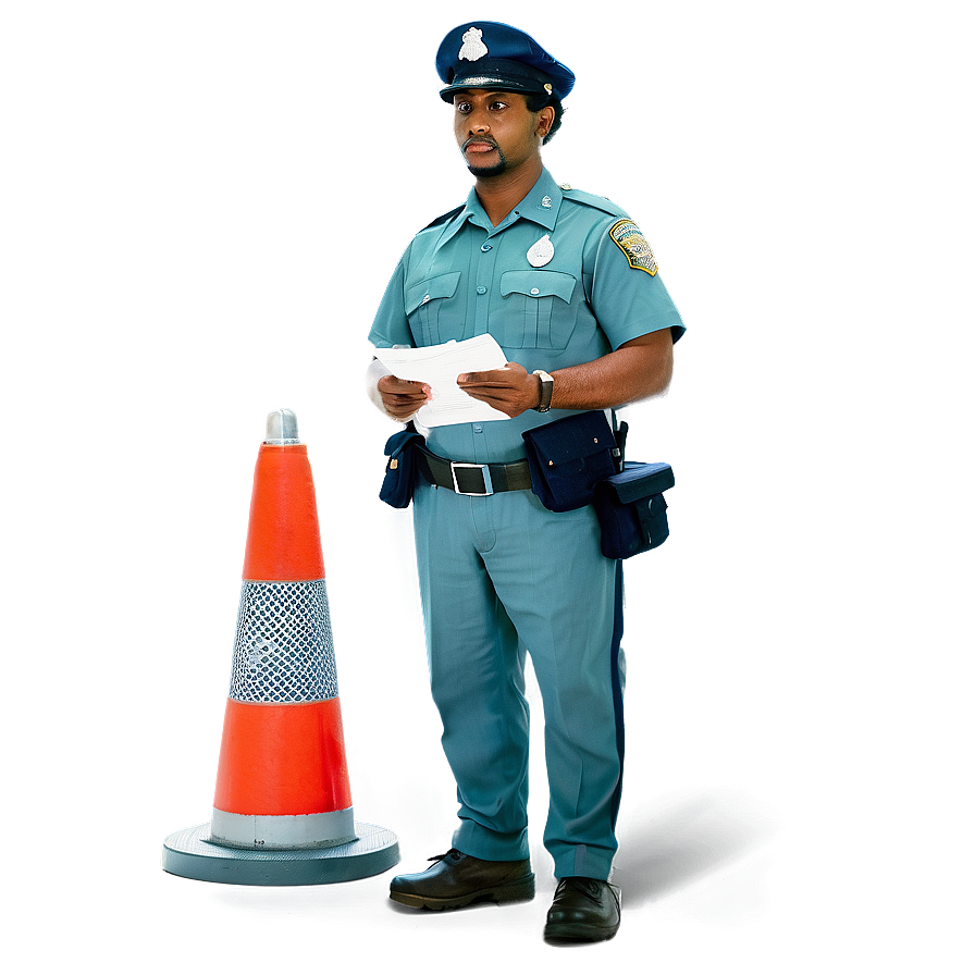 Traffic Control Officer Png Qbh PNG image