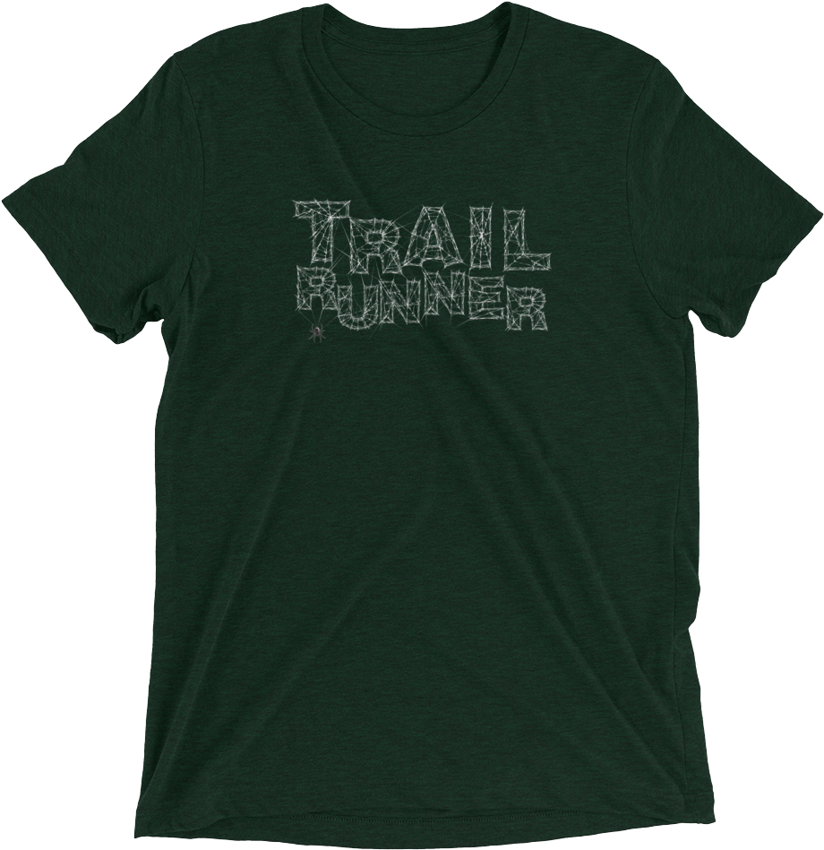 Trail Runner T Shirt Design PNG image