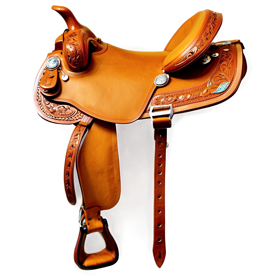 Trail Saddle Png 06292024 PNG image