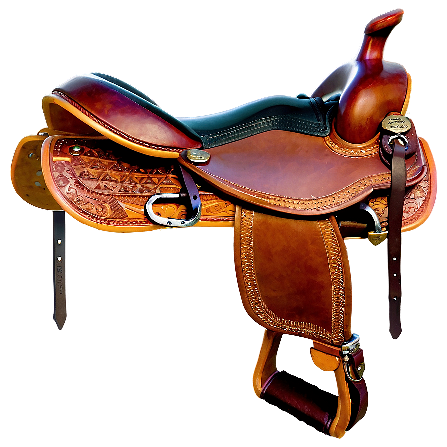 Trail Saddle Png 06292024 PNG image