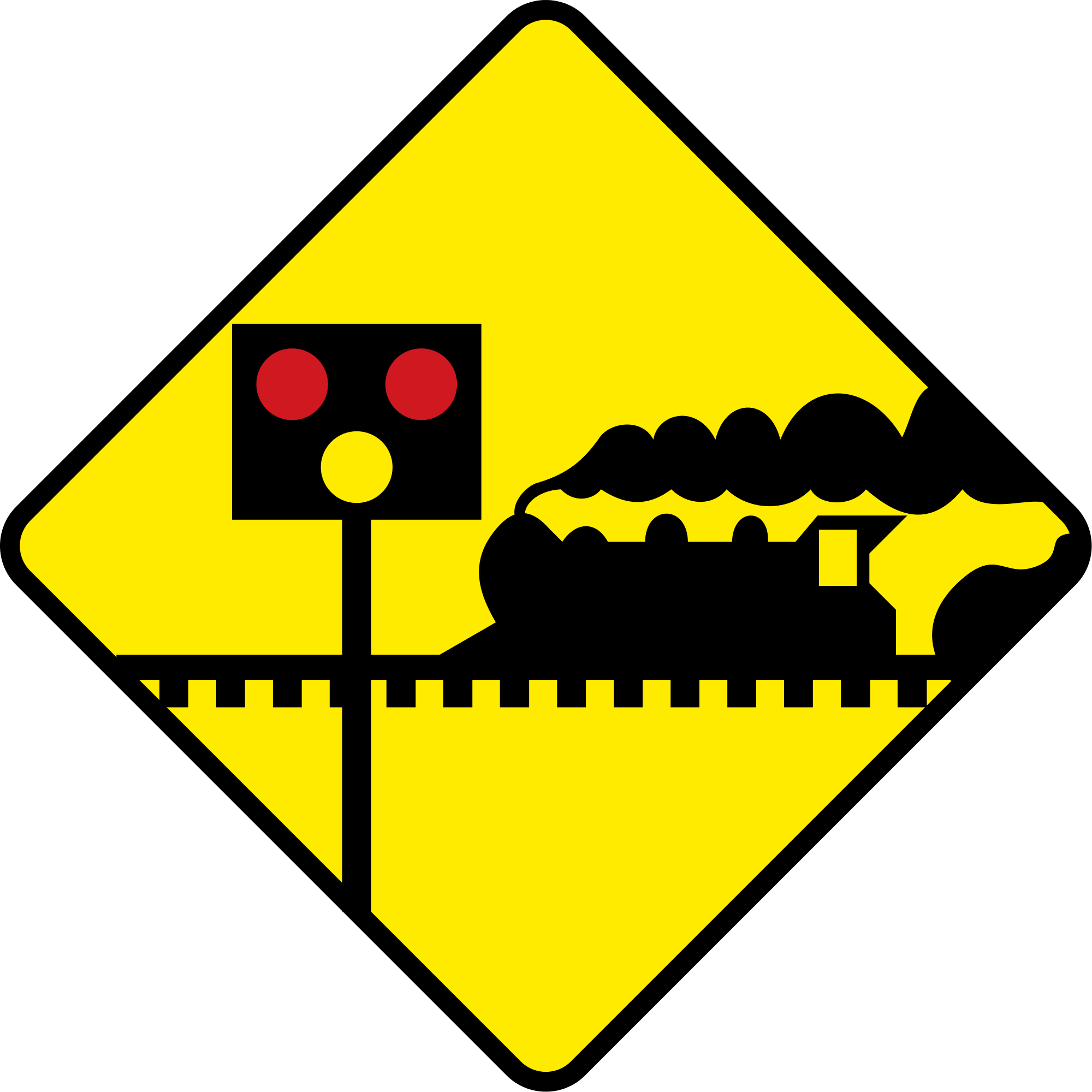 Train_ Crossing_ Warning_ Sign PNG image