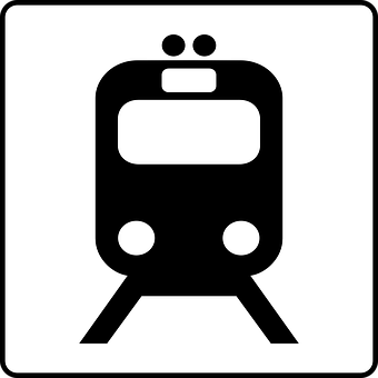 Train Front View Icon PNG image