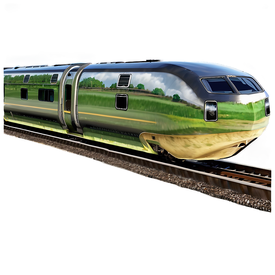 Train Passing Through Nature Png 31 PNG image