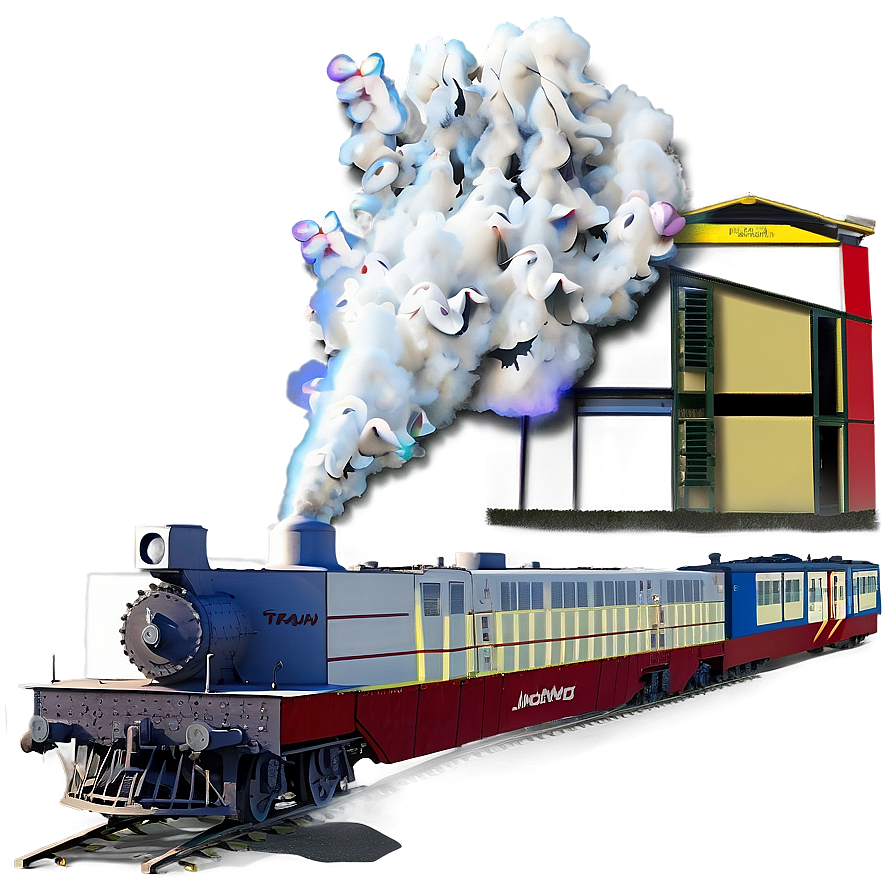 Train Smoke Plume Png 05212024 PNG image