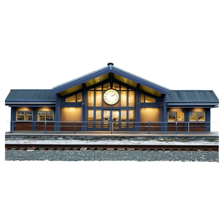 Train Station In The Mountains Png 99 PNG image