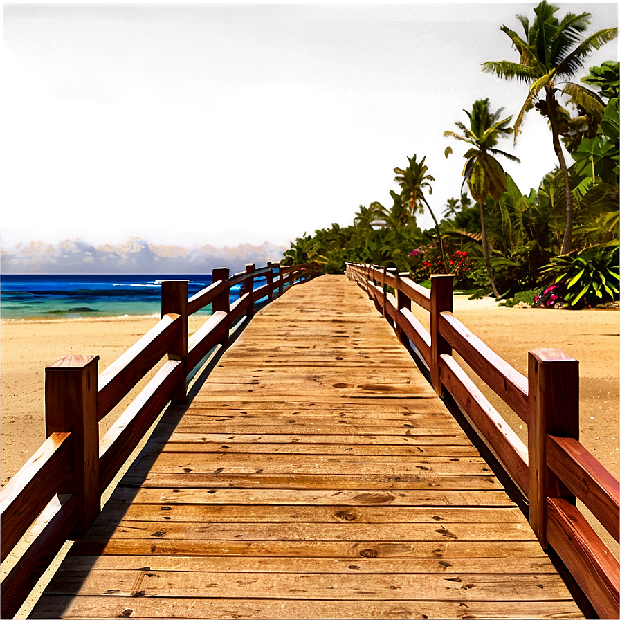 Tranquil Beach Path Png 44 PNG image