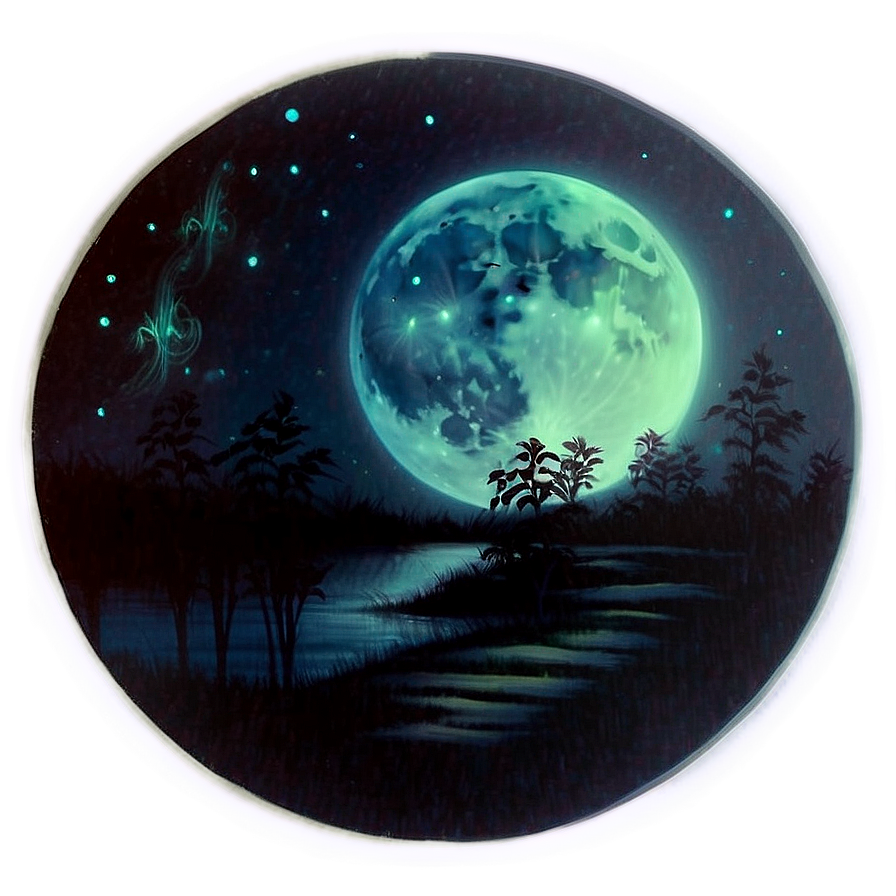 Tranquil Radiant Moonlight Png 51 PNG image