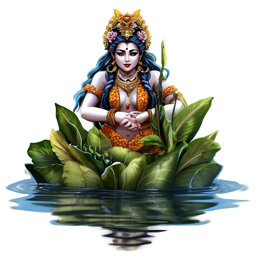 Tranquil River Goddess Png Xbr78 PNG image