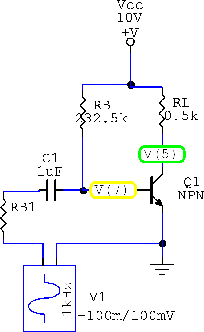 Transistor Amplifier Circuit Diagram PNG image