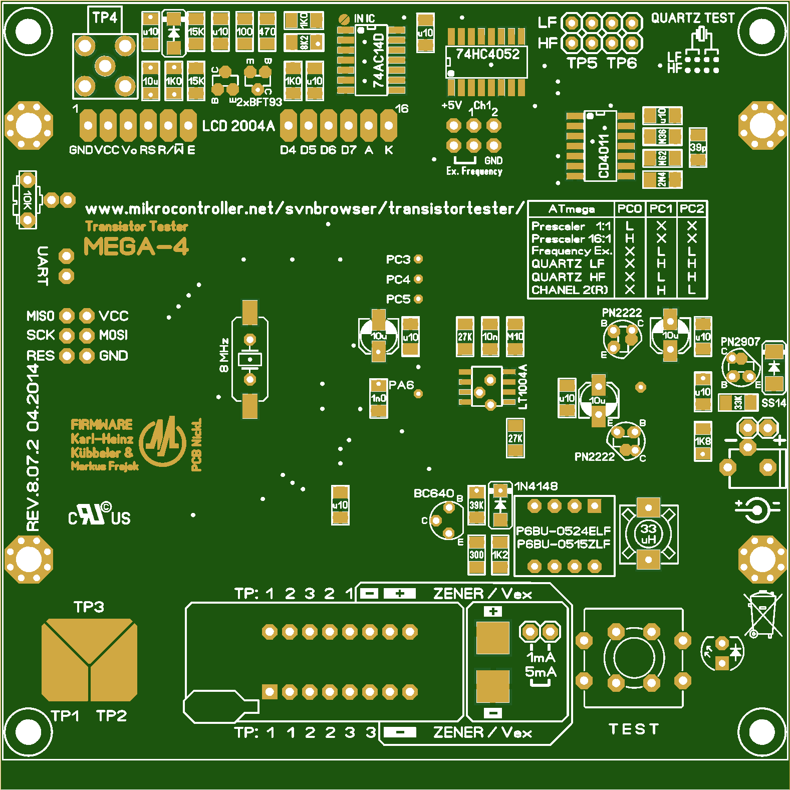 Transistor Tester P C B Design PNG image