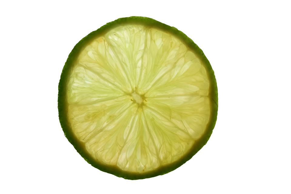 Translucent Lemon Slice PNG image