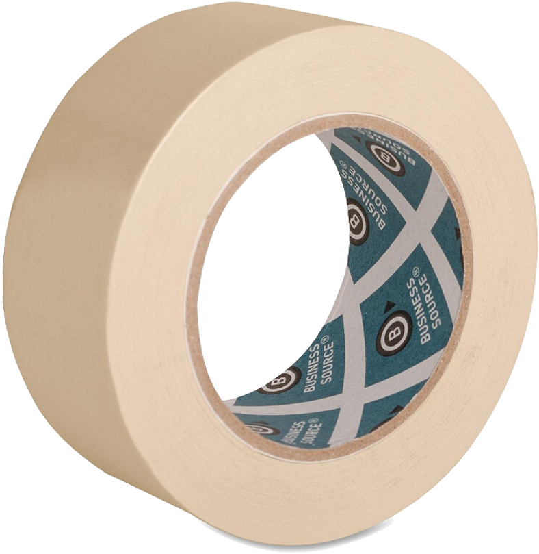 Transparent Adhesive Tape Roll PNG image