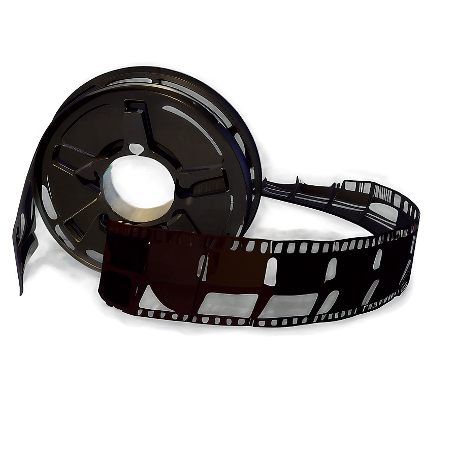 Transparent Background Movie Reel Png Vha79 PNG image