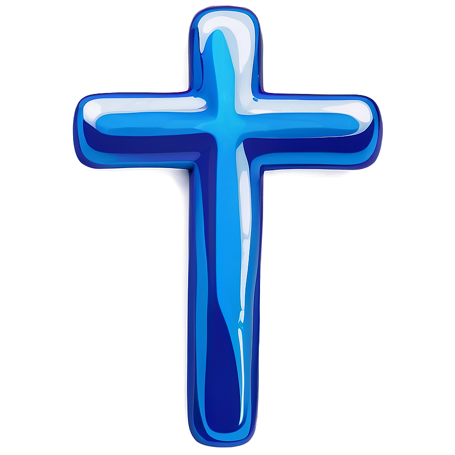 Transparent Blue Cross Image Png Ugv19 PNG image