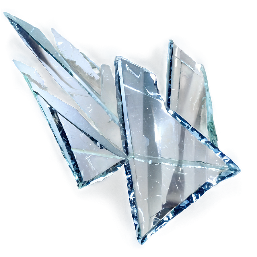 Transparent Broken Glass Shards Png 06212024 PNG image