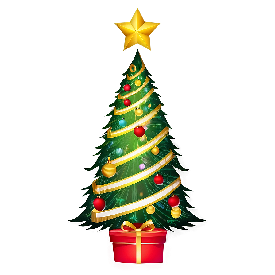 Transparent Christmas Tree Scene Png Bxu PNG image